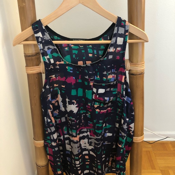 Long Dressy Tank Top - Picture 1 of 2